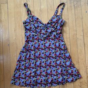 Urban Outfitters Floral Mini Dress - Multicolor